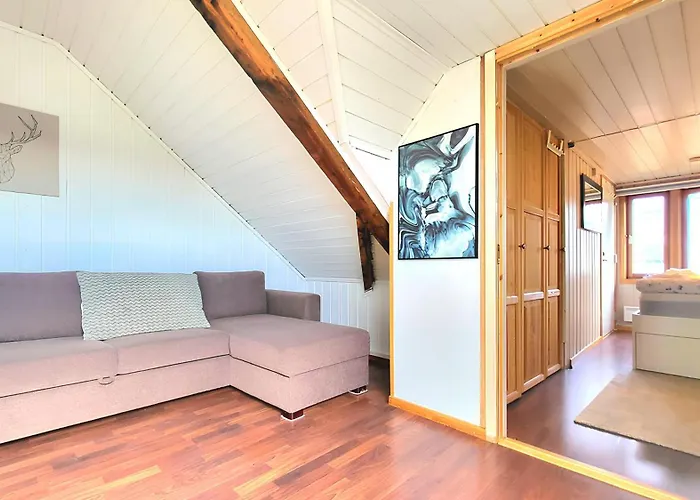 Sunset Penthouse, Fjord View & Parking 公寓 特隆赫姆
